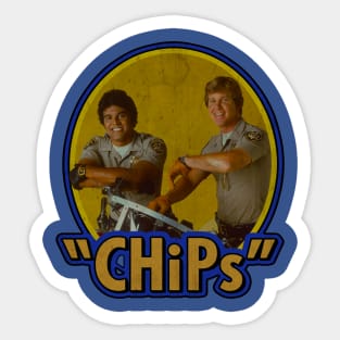 CHiPs // 70s TV Sticker